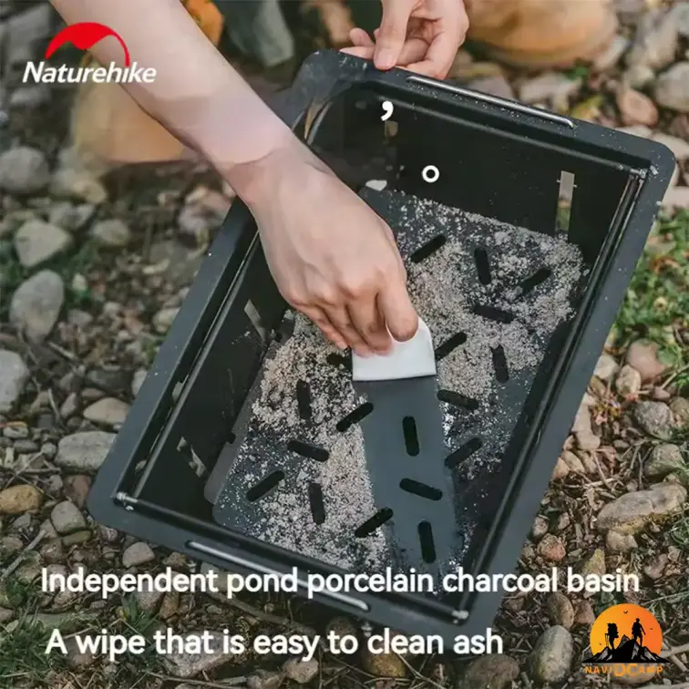 اجاق هیزمی میز دار نیچرهایک مدل CNK2350CF018