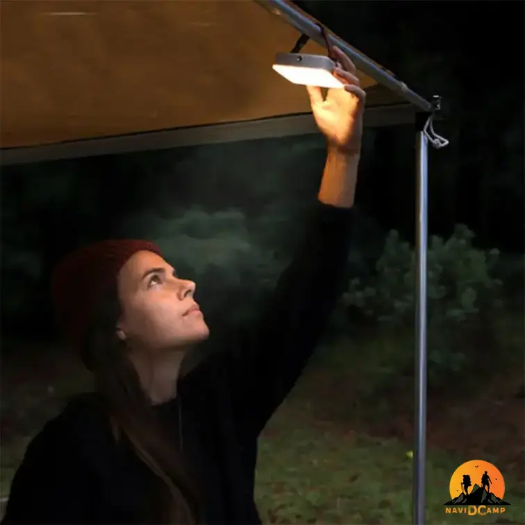 چراغ آویز چادر شارژی نیچرهایک مدل NH18Y001-A