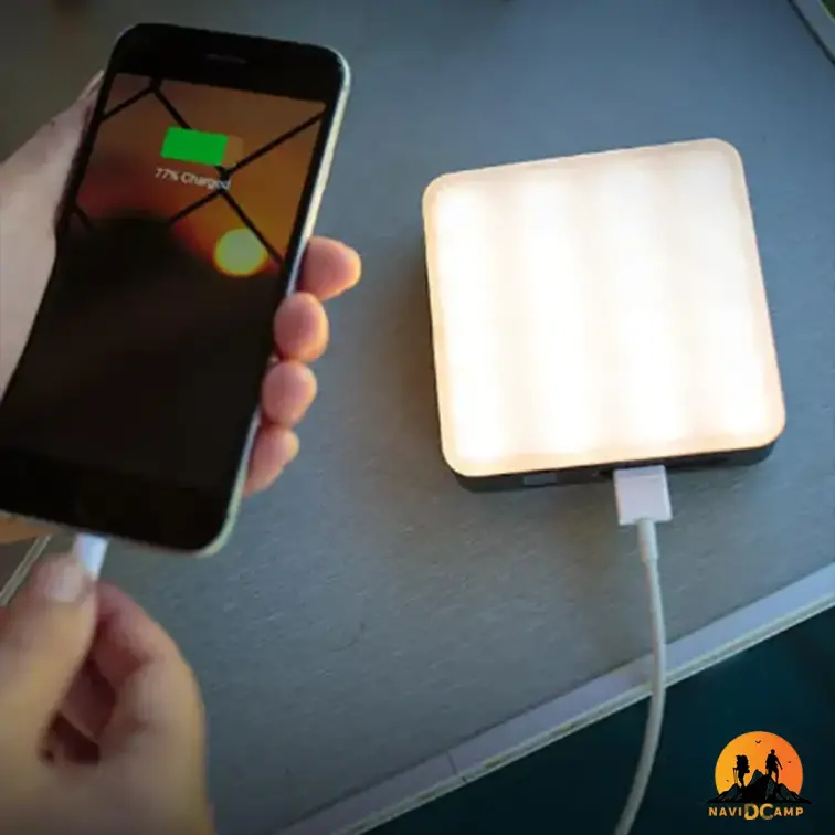 چراغ آویز چادر شارژی نیچرهایک مدل NH18Y001-A