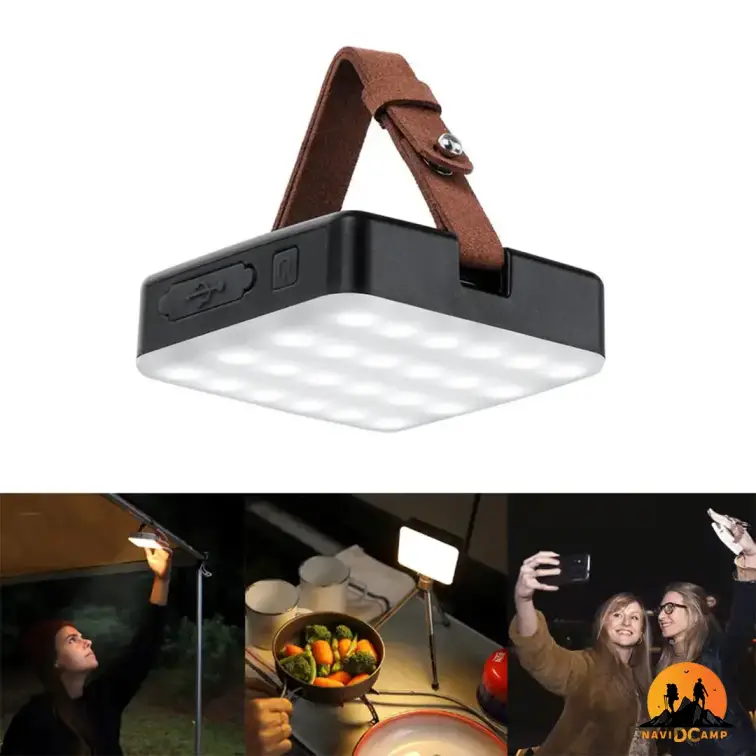 چراغ آویز چادر شارژی نیچرهایک مدل NH18Y001-A