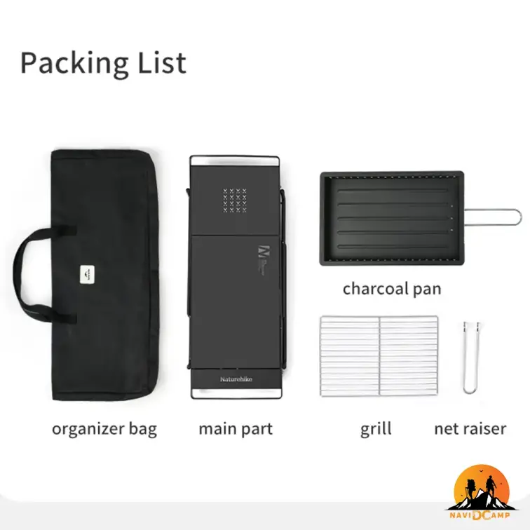 اجاق زغالی نیچرهایک مدل CNK2450CF014