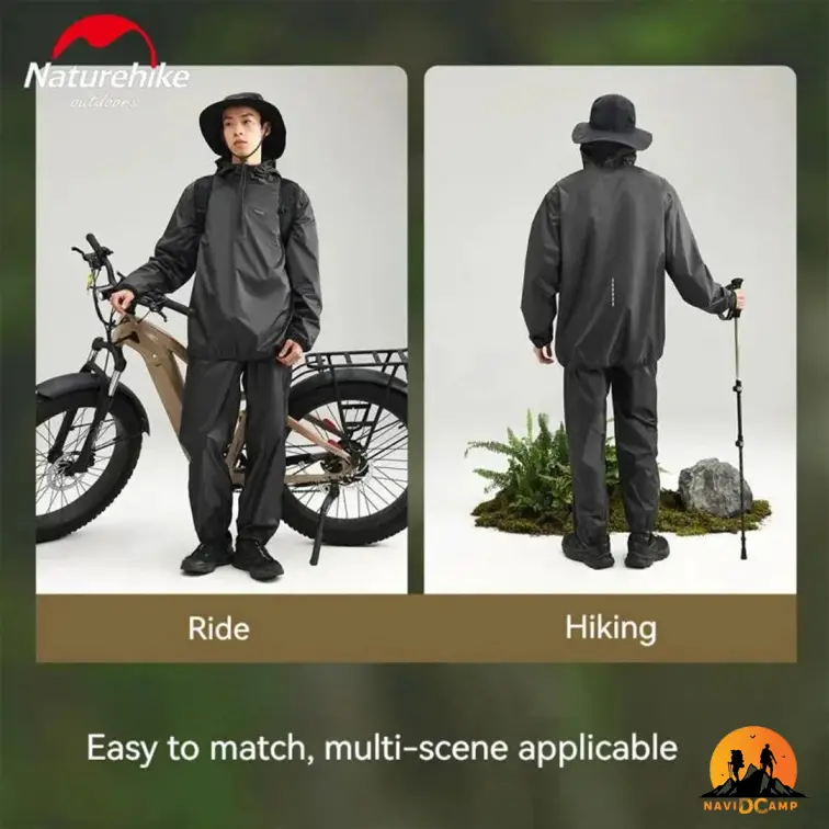 شلوار و بادگیر بارانی نیچرهایک مدل CYY2421JA013