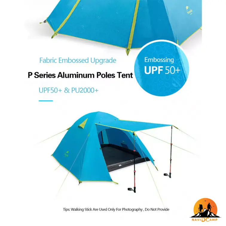 چادر دوپوش 2 نفره نیچرهایک NH18Z022-P