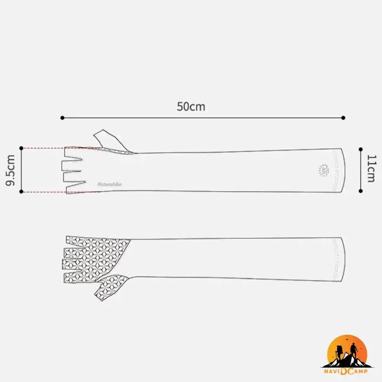 دستكش ساقدار نیچرهایک مدل NH21FS001