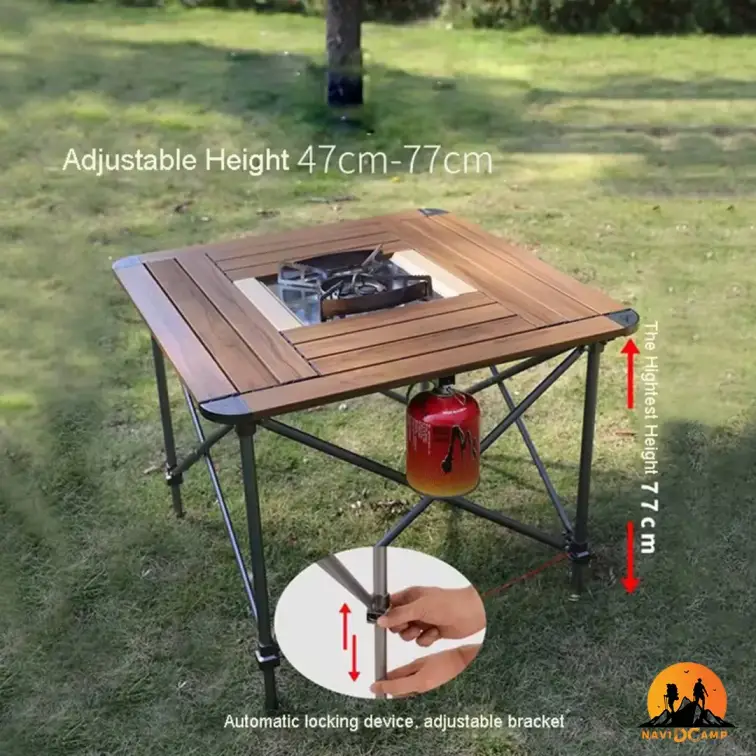 میز آلومینیومی بی آر اس مدل BRS-Z31B