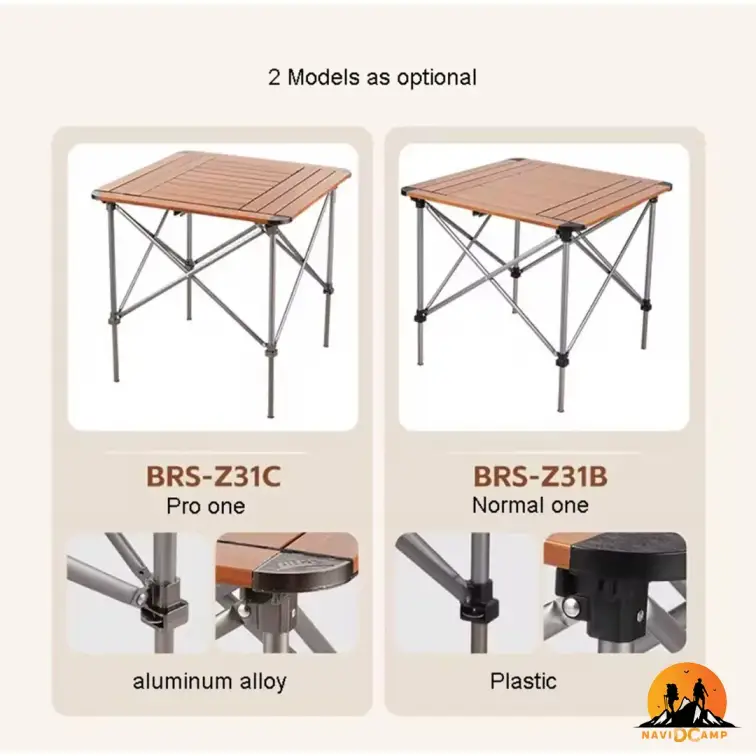 میز آلومینیومی بی آر اس مدل BRS-Z31B