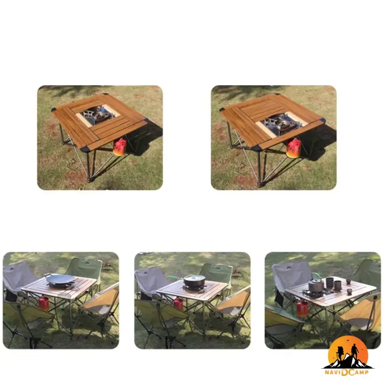 میز آلومینیومی بی آر اس مدل BRS-Z31B