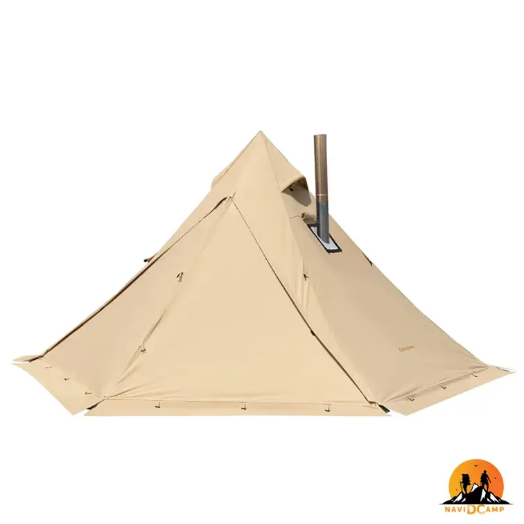 چادر سرخ پوستی کینگ کمپ مدل KHAKI-KT2219