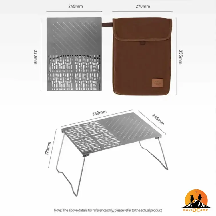 گریل تاشو تیتانیومی مدل NH20SK015