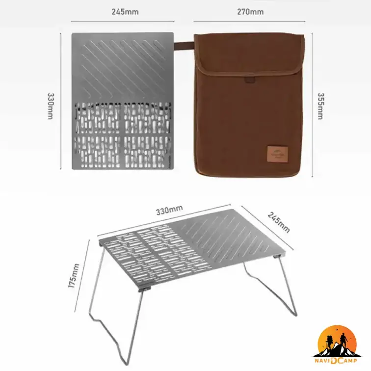 گریل تاشو تیتانیومی مدل NH20SK015