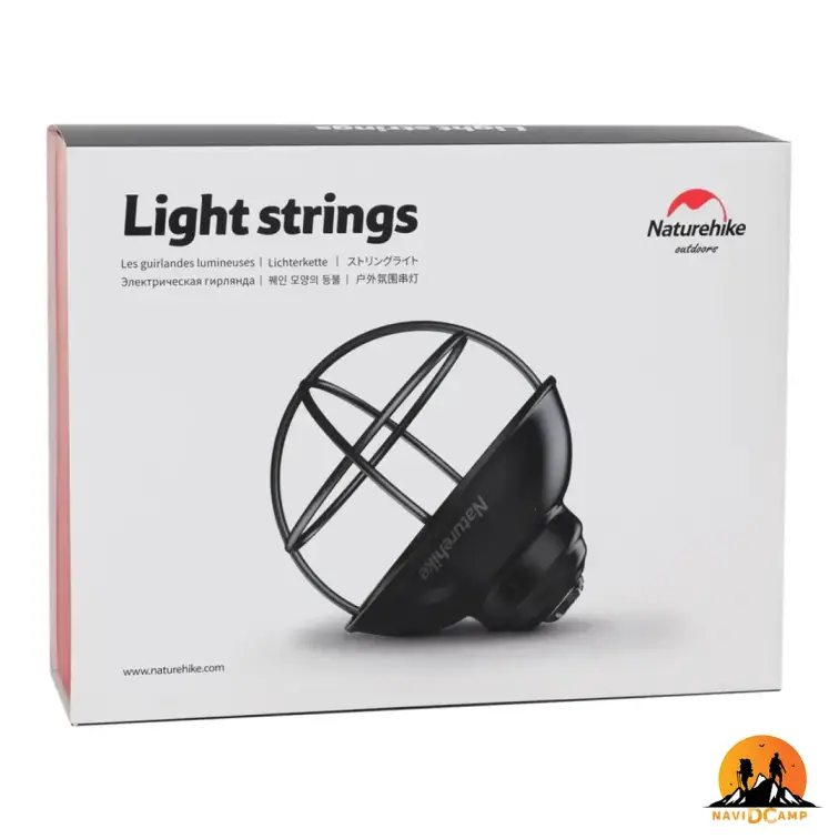 چراغ ریسه ای کمپینگ Atmosphere نیچرهایک NH21ZM001