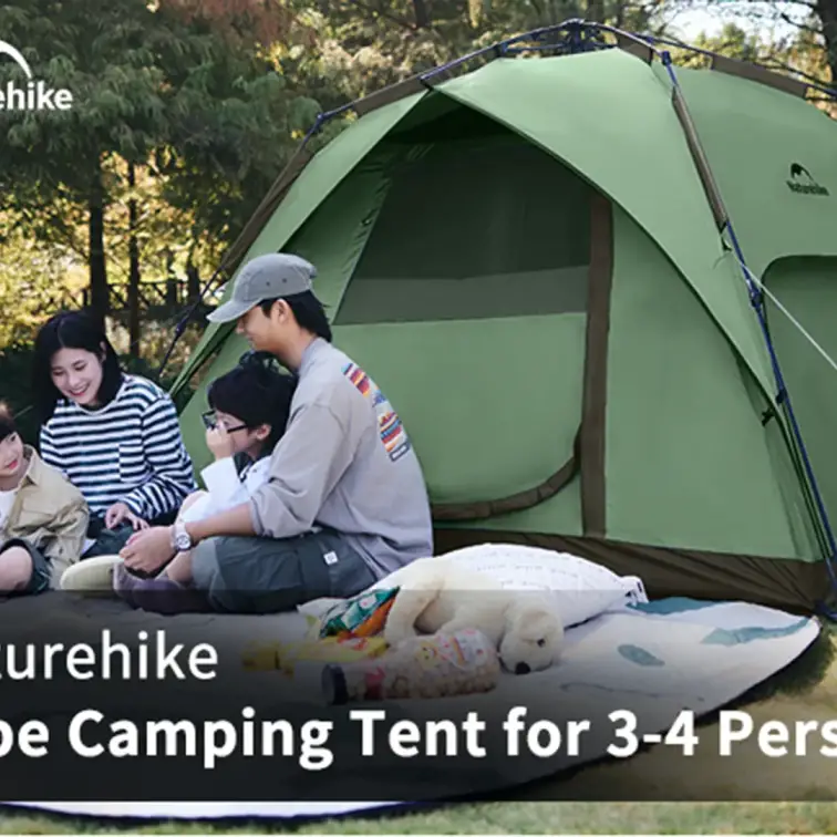 چادر اتوماتیک 4 نفره نیچرهایک مدل CNK2300ZP036