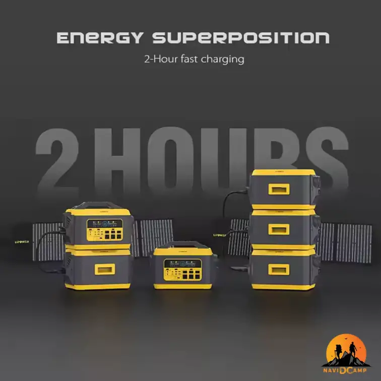 پاور استیشن 2200 وات لی پاور قابل حمل LIPOWER مدل M2200L-S