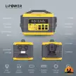 پاور استیشن 2200 وات لی پاور قابل حمل LIPOWER مدل M2200L-S