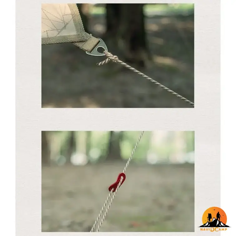 طناب باد چادر 20 متری نیچرهایک مدل NH20PJ122