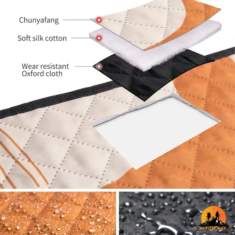 زیرانداز مسافرتی 6 تا 8 نفره نیچرهایک مدل NH21FCD01