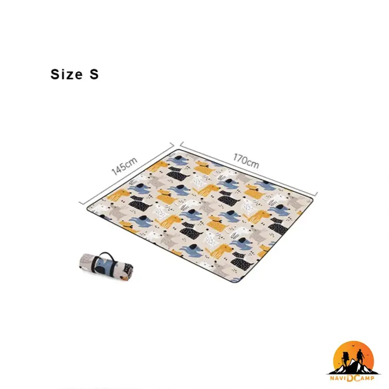 زیرانداز مسافرتی 6 تا 8 نفره نیچرهایک مدل NH21FCD01