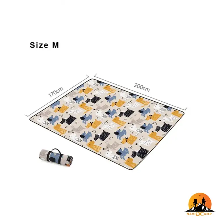 زیرانداز مسافرتی 6 تا 8 نفره نیچرهایک مدل NH21FCD01