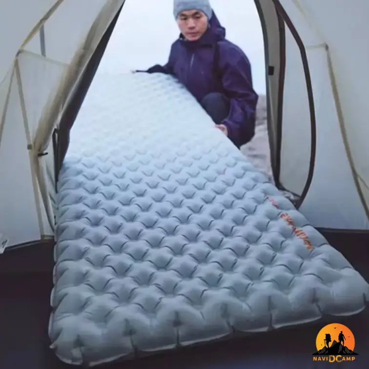 زیرانداز بادی کیسه خواب 2 نفره نیچرهایک مدل CNK2450WS012