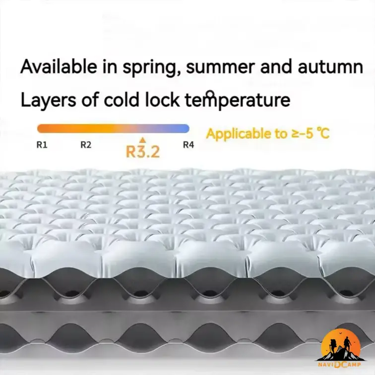 زیرانداز بادی کیسه خواب 2 نفره نیچرهایک مدل CNK2450WS012