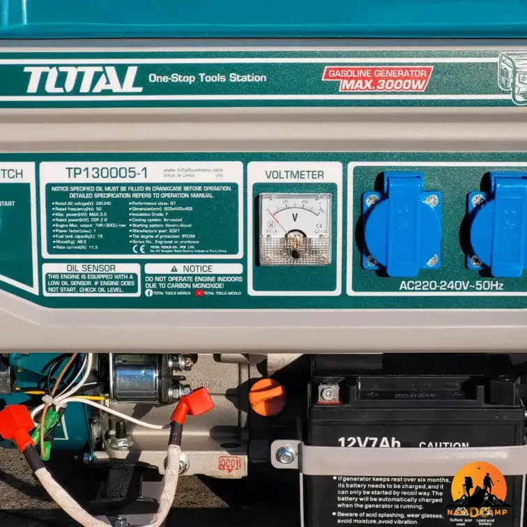 موتور برق 3000 وات توتال مدل TP130005-1