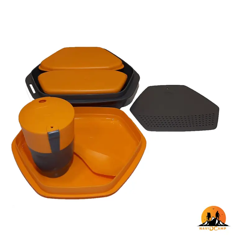 مجموعه ظروف سفری کریویت هشت پارچه