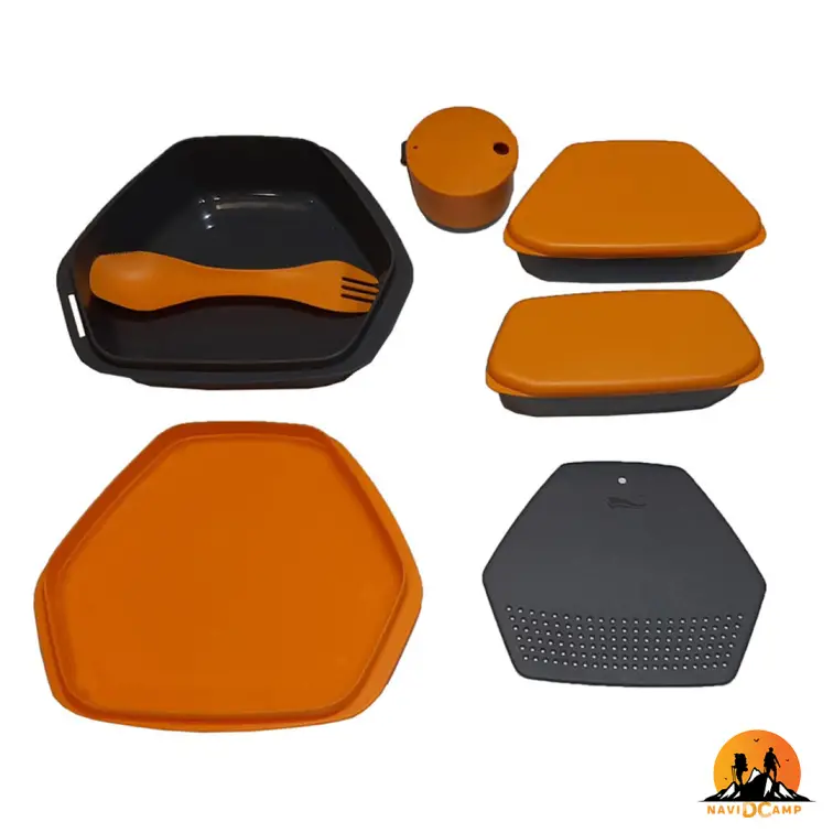 مجموعه ظروف سفری کریویت هشت پارچه