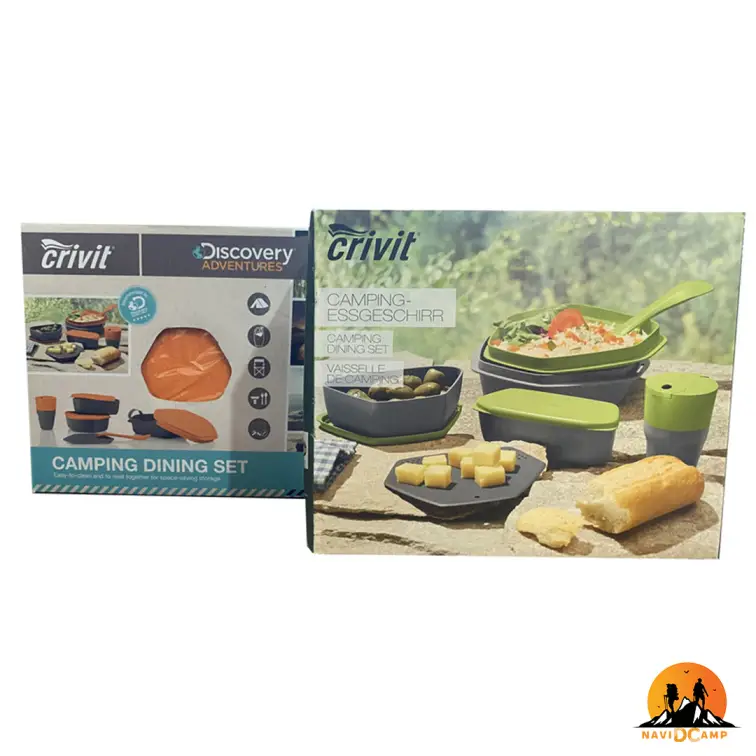 مجموعه ظروف سفری کریویت هشت پارچه