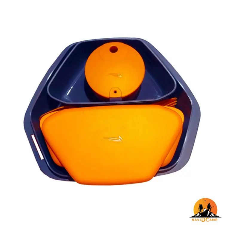 مجموعه ظروف سفری کریویت هشت پارچه