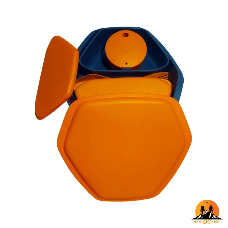 مجموعه ظروف سفری کریویت هشت پارچه