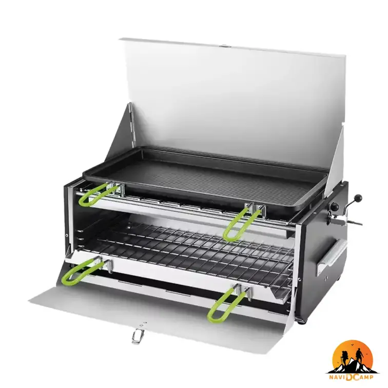 اجاق گاز و فر مسافرتی بی آر اس BRS مدل BRS-16