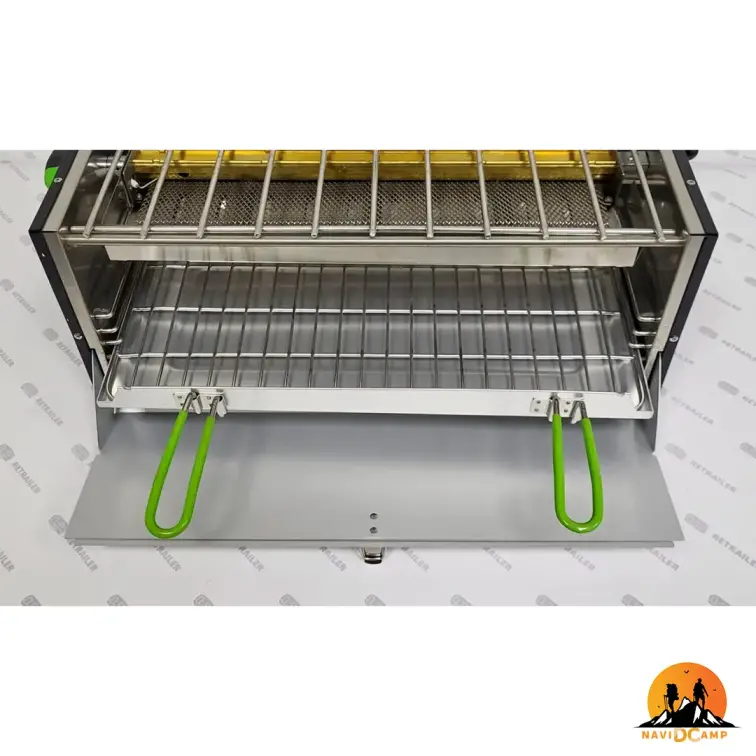 اجاق گاز و فر مسافرتی بی آر اس BRS مدل BRS-16