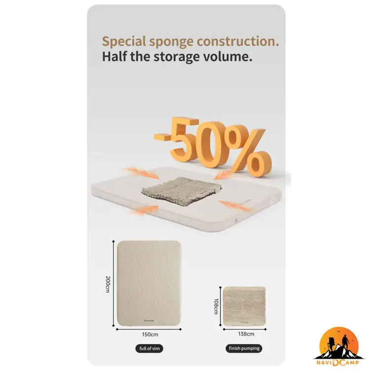 تشک بادی 2 نفره نیچرهایک مدل CNK2300WS011