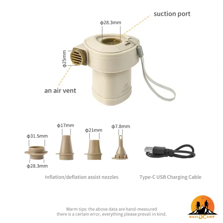 تشک بادی 2 نفره نیچرهایک مدل CNK2300WS011