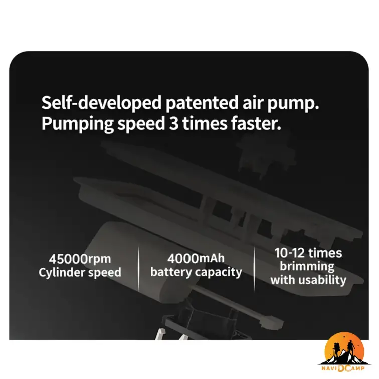 تشک بادی 2 نفره نیچرهایک مدل CNK2300WS011