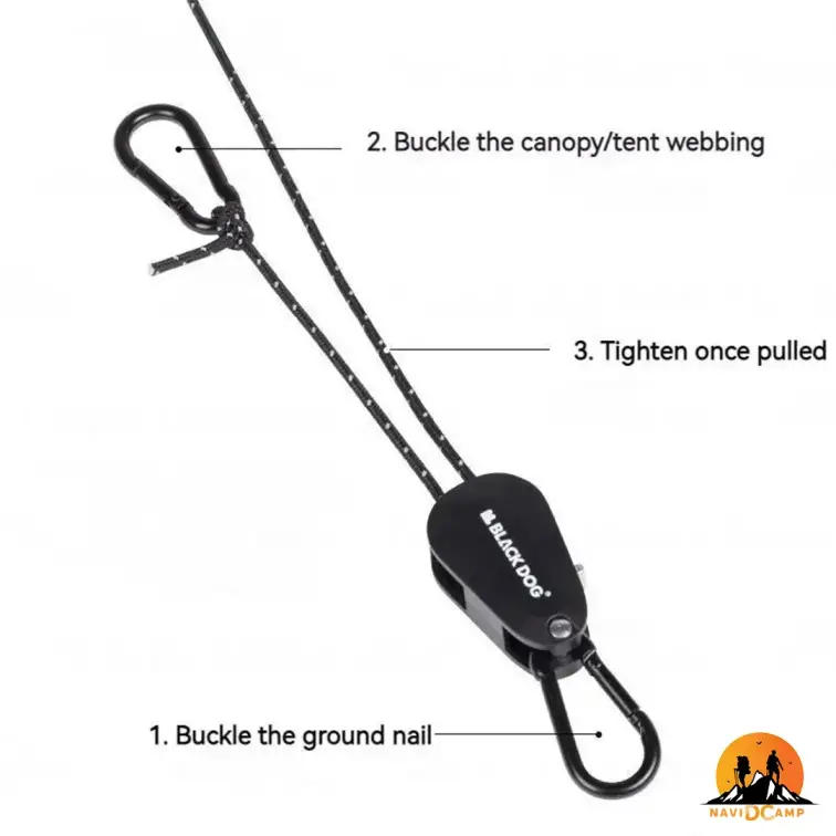 تنظیم کننده طناب بادبند بلک داگ مدل CBD2300PJ014