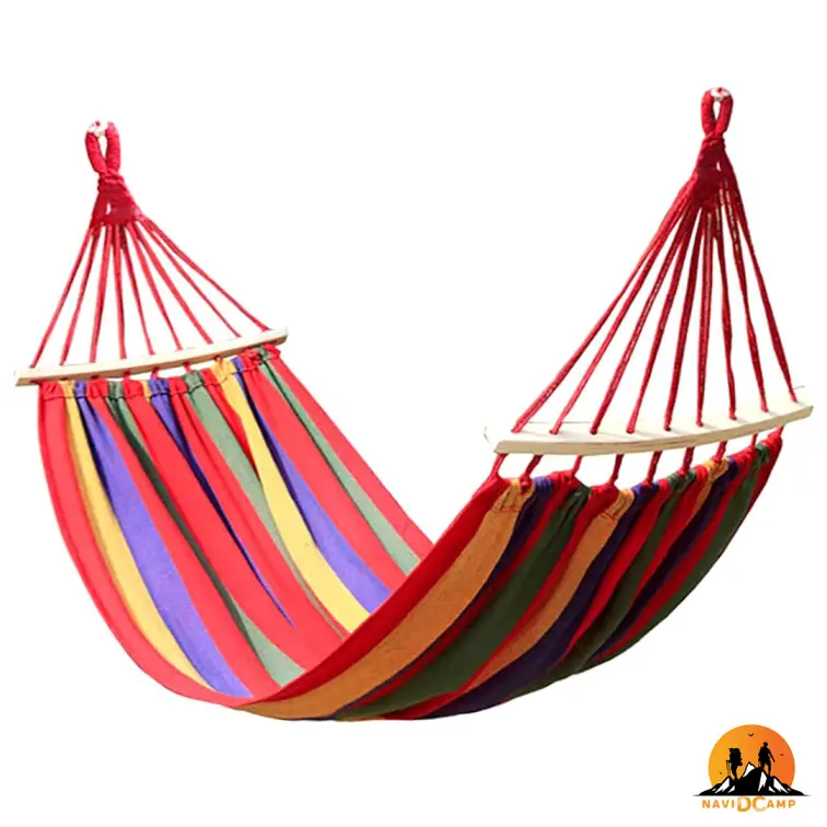 تخت آویز سفری دو نفره چوبدار