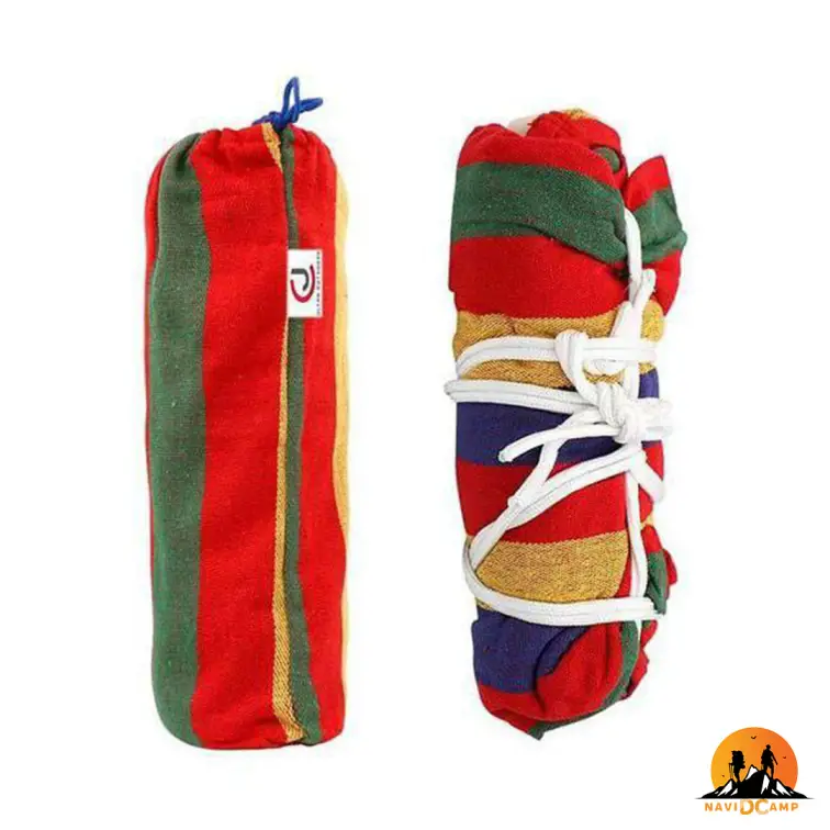 تخت آویز سفری دو نفره چوبدار